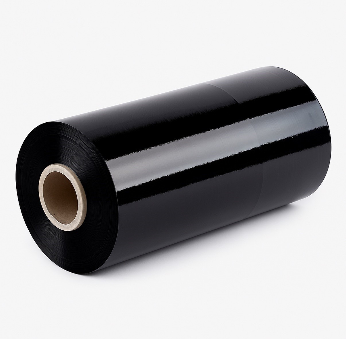 Maschinenstretchfolie schwarz-opak 23µm 500 mm x 1.550 m 
