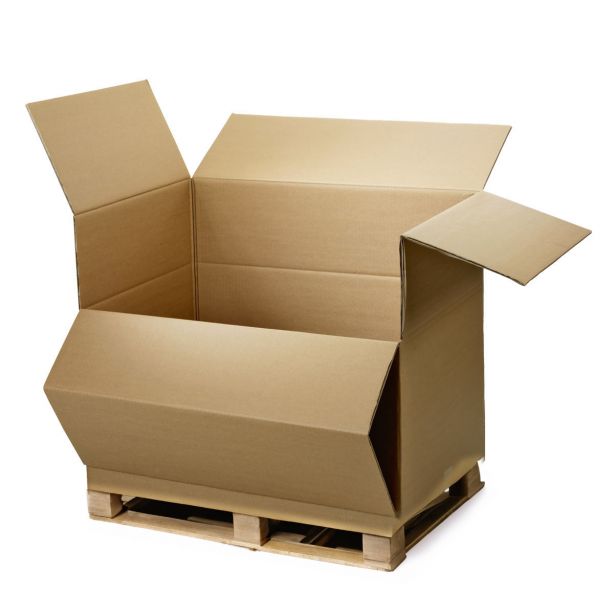 3 St. Faltkartons 800x600x600 Mm – 2-wellige Umzugskartons, Passend Für DHL & Europaletten