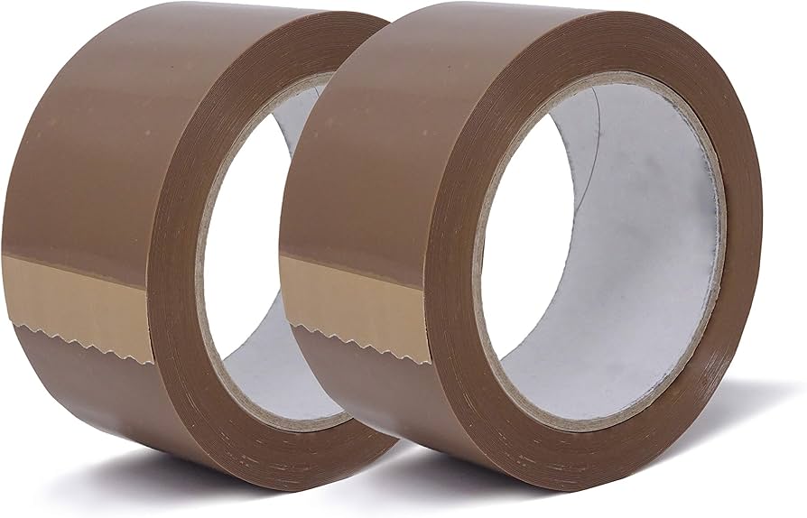 PVC Klebeband #866 50 mm x 66 lfm. Havanna braun 