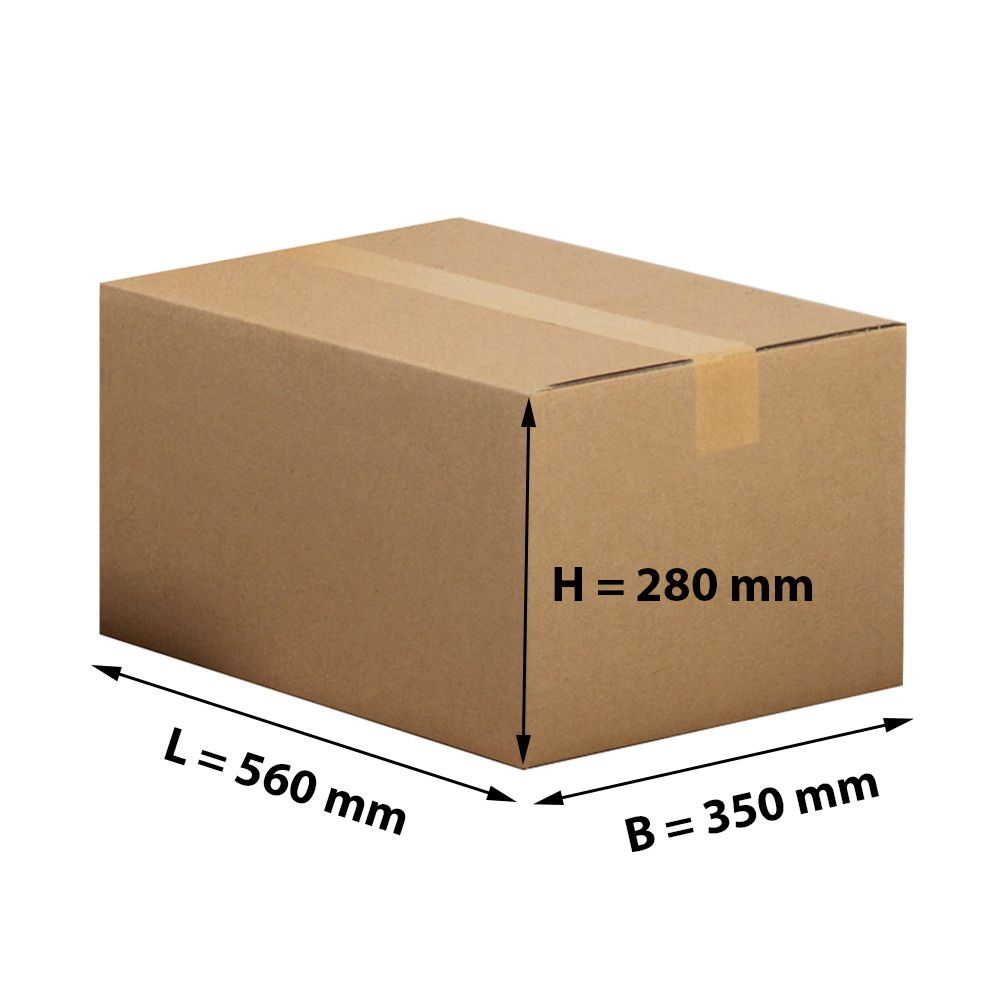 Faltkarton 560 x 350 x 280 mm  