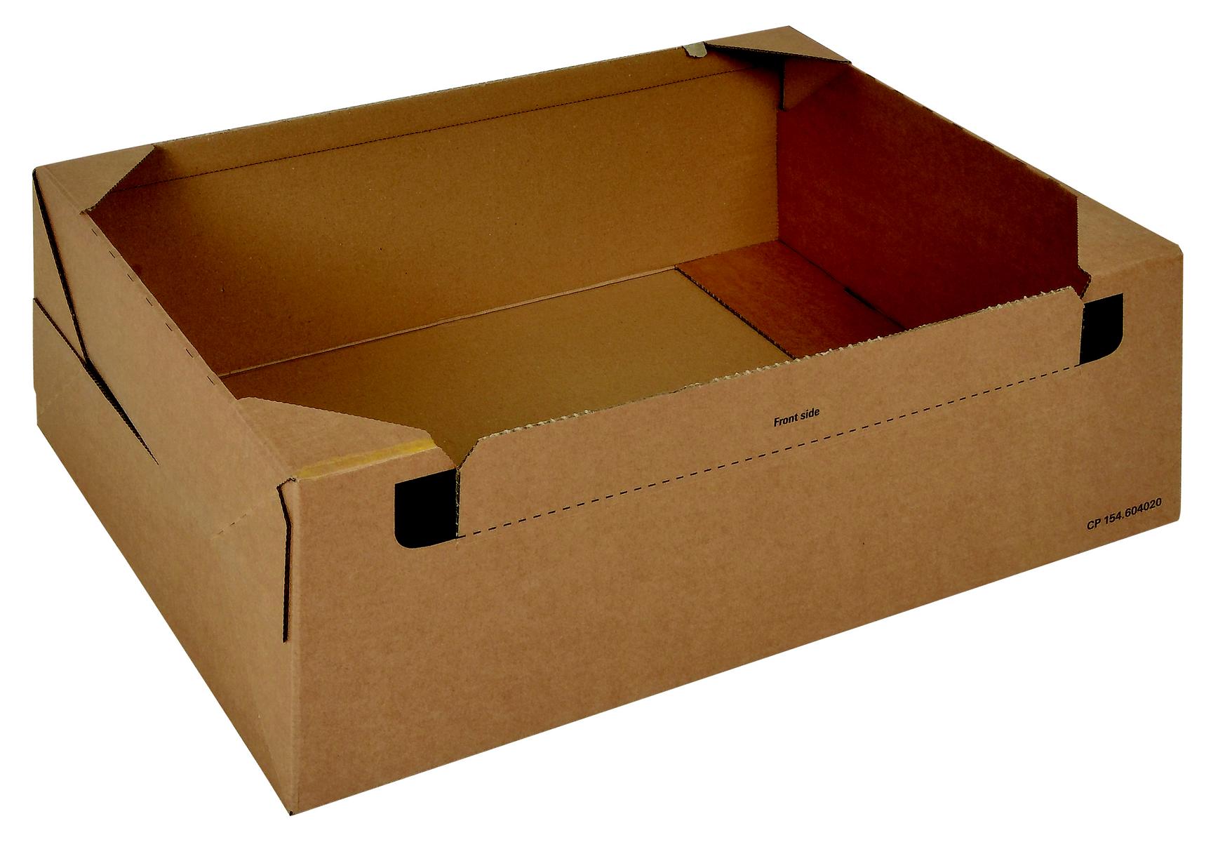 Eurobox Karton Größe XL - 563 x 382 x 191 mm - BODEN